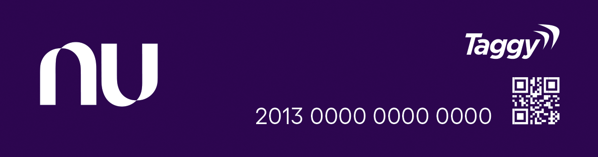 Taggy de pedágio Nubank Taggy Nubank